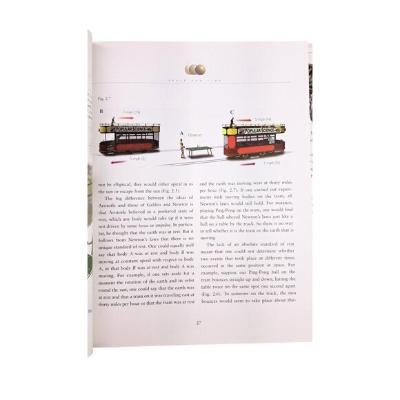 The Illustrated A Brief History Of Time By Stephen Hawking Hardcover Book 1996 - Picture 10 of 14